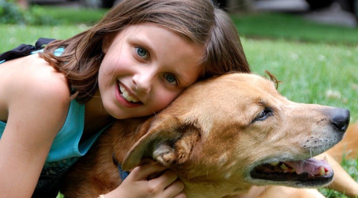 Gonzaga (Manrova), bambini e cani