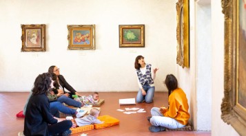 Famiglie al museo di Palazzo Te (C) Noemi Avanzi