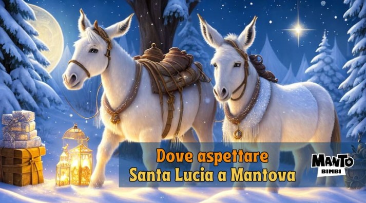 Dove aspettare Santa Lucia con i bambini, a Mantova