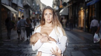 Allattamento, flash mob a Mantova