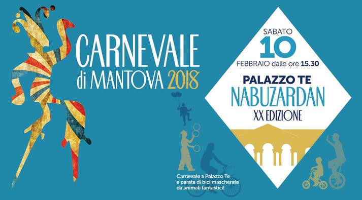 Nabuzardan 2018, il carnevale di Mantova a Palazzo Te