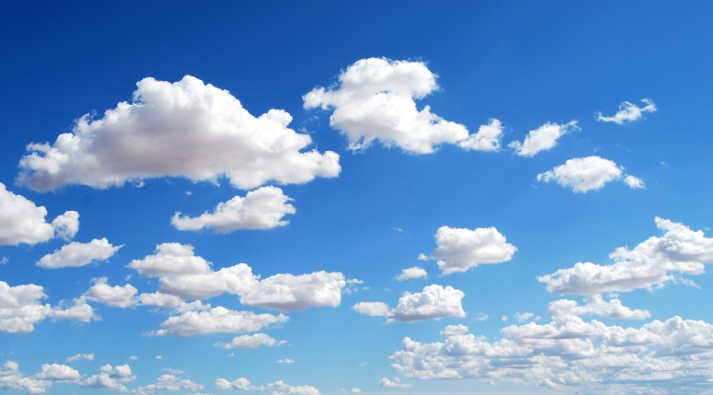 Nuvole in cielo