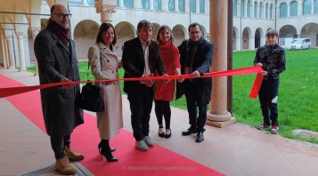 Inaugurazione mostra di Burattini Corniani "Di Mano in Mano", Mantova