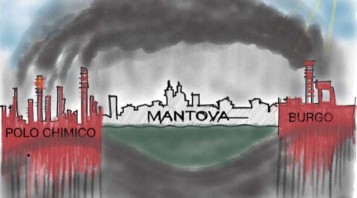 Mantova, manifestazione contro l