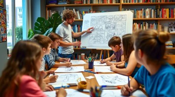 Workshop di fumetto per ragazzi